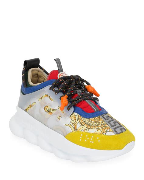 versace men's sneakers